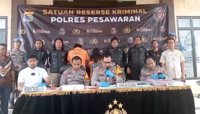 Motif Pembunuhan Pasutri di Pesawaran Karena Terbakar Api Cemburu