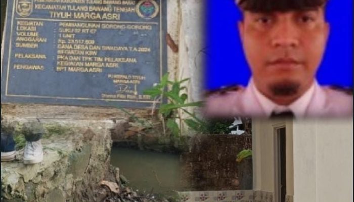 Pengerjaan Gorong-gorong dan Toilet Posyandu Di Tiyuh Marga Asri Diduga Mark Up Dion Lempar Tanggung Jawab