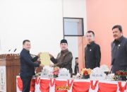 DPRD Pesawaran Laksanakan Paripurna Penyampaian Rekomendasi Hasil Pemeriksaan BPK RI