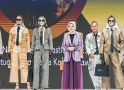 Sulam Jelujur Pesawaran Tampil Memukau di Jogja Fashion Week 2025