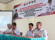 Diskominfotiksan Pesawaran Sosialisasikan Bahaya Judi Online dan Hoaks pada TMMD ke-127