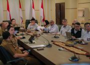 Sekdaprov Marindo Kurniawan dan Eva Dwiana Bahas Strategi Terintegrasi Penanganan Banjir di Bandarlampung