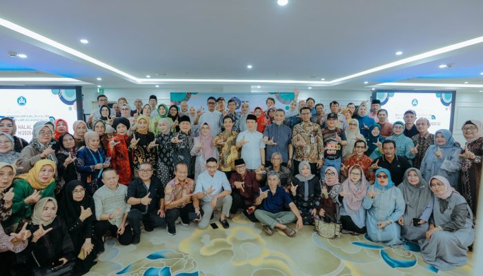 Halal Bihalal IKA Smanda, Pemprov Lampung Dorong Kolaborasi Tingkatkan Kualitas Pendidikan