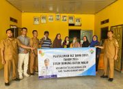 TIYUH GUNUNG KATUN MALAI BAGIKAN BLT-DD KEPADA 5 KPM