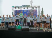 Gubernur Mirza dan Ketum Hipmi Lepas Ratusan Pelari di Hipmi Half Marathon Lampung 2026
