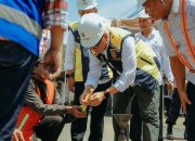 Mirza Awasi Ketat Perbaikan Jalan Wates–Metro Senilai Rp14,67 Miliar