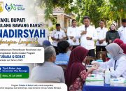 Wakil Bupati Tubaba Tinjau Pelaksanaan Program Tubaba Q Sehat di Tiyuh Balam Jaya