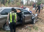 Kecelakaan Tunggal di Kotabumi, Polisi Temukan Tas Diduga Narkotika