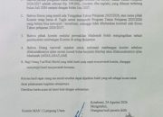 Kepala MAN 1 Lampung Utara Klaim Tak Hadir Saat Rapat penetapan dana komite, Namun Dokumen Rapat Sebut Hadir.