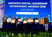 Sekda Lampung Raih Penghargaan Nasional di Ajang ADLG Awards 2026
